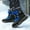 Grey, variant on Zecgelong Children Shoes Thick Sole Plus Velvet Thickening Snow Boots Fashionable Boys And Girls Outdoor Snow Boots Girls' Snow Boots‌ 8-9 Years