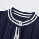 thumbnail image 5 of Cowsor Boys Girls School Uniform Cardigan Sweater Soft Cotton V-Neck Soft Cotton Knit Outerwear, 5 of 5