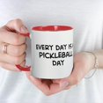 thumbnail image 3 of CafePress - Pickleball Day Mug - 11 oz Ceramic Mug - Novelty Coffee Tea Cup, 3 of 3