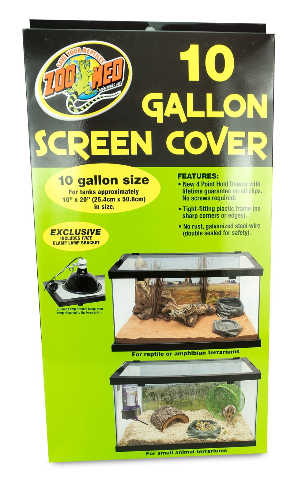 Zoo Med Screen Cover with Door (for 10 gallon tanks)