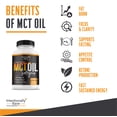 thumbnail image 5 of Intentionally Bare Organic Pure C8 MCT Oil Capsules- Great for Travel & Appetite Suppression- 1000mg, 5 of 6