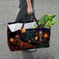 thumbnail image 7 of Fireflies Large Capacity, Foldable Reusable Tote Bag - Oxford Cloth Storage Bin, Laundry Bag, Storage Bag, 7 of 7