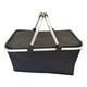 thumbnail image 1 of Fiudx Bolsa Térmica Plegable para Alimentos, con Aislamiento Térmico, Interior Hermético a Presión, Portátil, para Picnic, Barbacoa, Camping, Doble Asa, Correa para El Hombro, Duradera, 32 X 25 X 20, 1 of 2