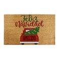 thumbnail image 1 of asddcavvf Christmas Tree Red Truck Door Mat Christmas Tree Red Truck Merry Christmas Door Mat Holiday Rug A Blanket Book Throw Blanket Plaid Throw Blankets for Couch, 1 of 5