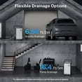 thumbnail image 4 of Yaufey 240 Pint Dehumidifiers with Pump for Large Basement & Warehouses up to 8,000 Sq. Ft, Industrial Dehumidifiers with Continuous Drain Hose, 72 Pint DOE, 4 of 11