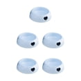 thumbnail image 2 of Wweixi Wide Range Of Colors And Sizes Available In Plastic Dog Bowl Simple Durable light blue small size 5Set, 2 of 6