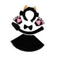 thumbnail image 2 of Conjunto de orejas y cola de vaca, lindos accesorios de disfraz para niñas y niños, diadema para las fiestas 5 piezas, 2 of 9