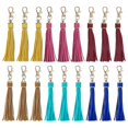 thumbnail image 1 of 18pcs PU Leather Tassels, 5.9 Inch Keychain Tassel Charm, 1 of 5