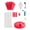 Red, variant on Yihuala Musical Bubble Machine Featuring Vibrant LED Lighting Great For Nighttime Entertainment And Festivals