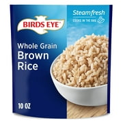 Birds Eye Steamfresh Whole Grain Brown Rice, Frozen Side, 10 oz. Bag