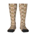 thumbnail image 2 of Lsque Mandala Printed Crew Socks Men's Women's LightWeight Thin Casual Calf Socks ,Knee High Socks,Cotton Socks, 2 of 9