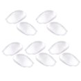 thumbnail image 1 of EeaseMX 5 pares de plantillas ortopédicas transparentes tipo O/X para el talón, autoadhesivas y absorbentes de gel, para hombres (talla S), 1 of 7
