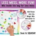 thumbnail image 4 of Creativity for Kids Sensory Squish Bag Butterfly Garden - Sensory Toys for Toddler Girls and Boys 3-4+, 4 of 14