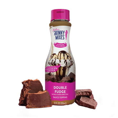 Jordan's Skinny Mixes, Double Fudge Sauce, Zero Calories,12 fl oz