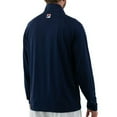 thumbnail image 2 of Fila Men`s Essentials Half Zip Tennis top (  XX-Large Fila Navy  ), 2 of 2