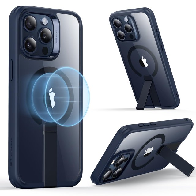 Funda de teléfono ESR para iPhone 15 Pro con MagSafe, soporte transparente