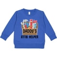 thumbnail image 2 of Inktastic Daddys Little Helper Tool Box Toddler Sweatshirt, 2 of 4