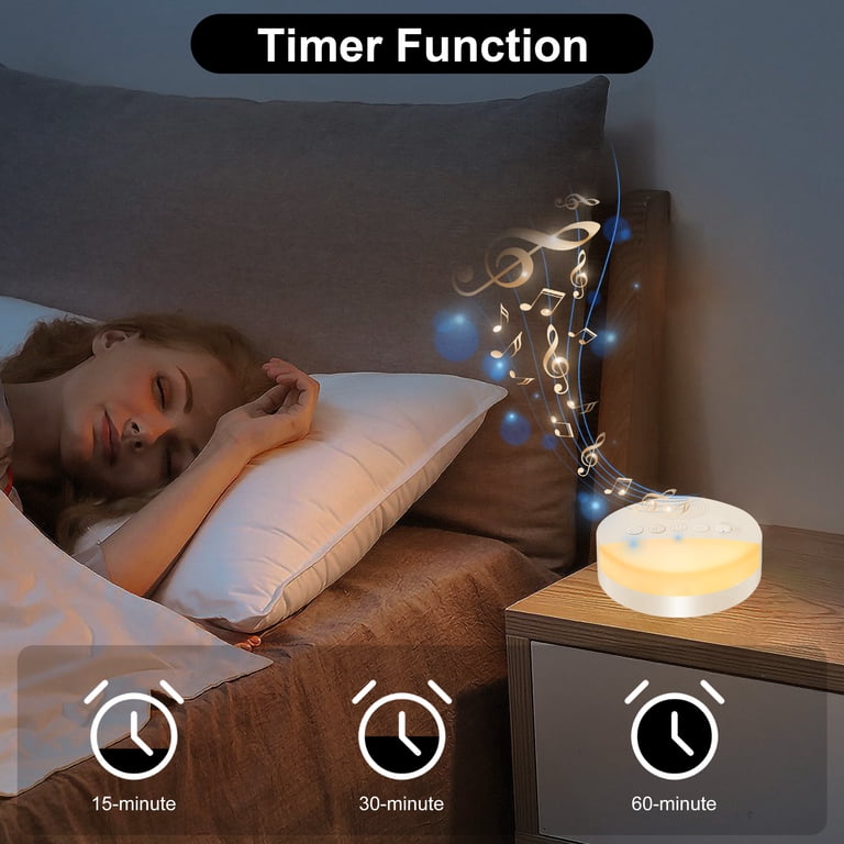 EEEkit White Noise Machine, 20 Sounds with Night Light photo 4