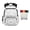 Pig Flower, variant on Color Your Own School Backpack for Girls 8-10 DIY Coloring Pig Bookbags Personalized Doodle School Bag Kids Colorable Daypack with 8 Fabric Markers
