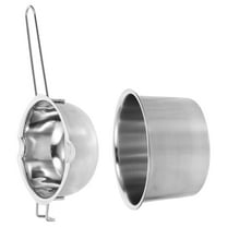 SEWOART Chocolate Pot Double Boiler Set Stainless Steel for Restaurant Users 1 Set