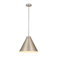 thumbnail image 1 of Z Lite 6011P18-BN Eaton Collection 1 Light Pendant, Brushed Nickel, 1 of 1
