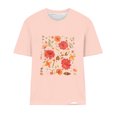 thumbnail image 4 of Tops Cortos para las Mujeres Blusas Impresas Manga Corta Cuello Redondo, Tops de Blusa para las Mujeres Primavera Verano Casual, 4 of 4