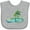 AC-Heather Grey, variant on Inktastic Grand Turk Island Boys or Girls Baby Bib