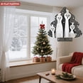 thumbnail image 4 of Stylish Metal Hanging Christmas Tree Wind Spinner - Abstract Concentric Circle Design for Garden & Yard Decor Modern Aesthetic, 4 of 7