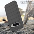 thumbnail image 3 of Asuwish Phone Case for Google Pixel 9 Pro XL/Pixel 10 Pro XL Hybrid Rugged Shockproof Hard Protective Drop Proof Full Body Heavy Duty Mobile Cell Cover Pixel9ProXL Pixel10ProXL Nine Women Men Black, 3 of 5
