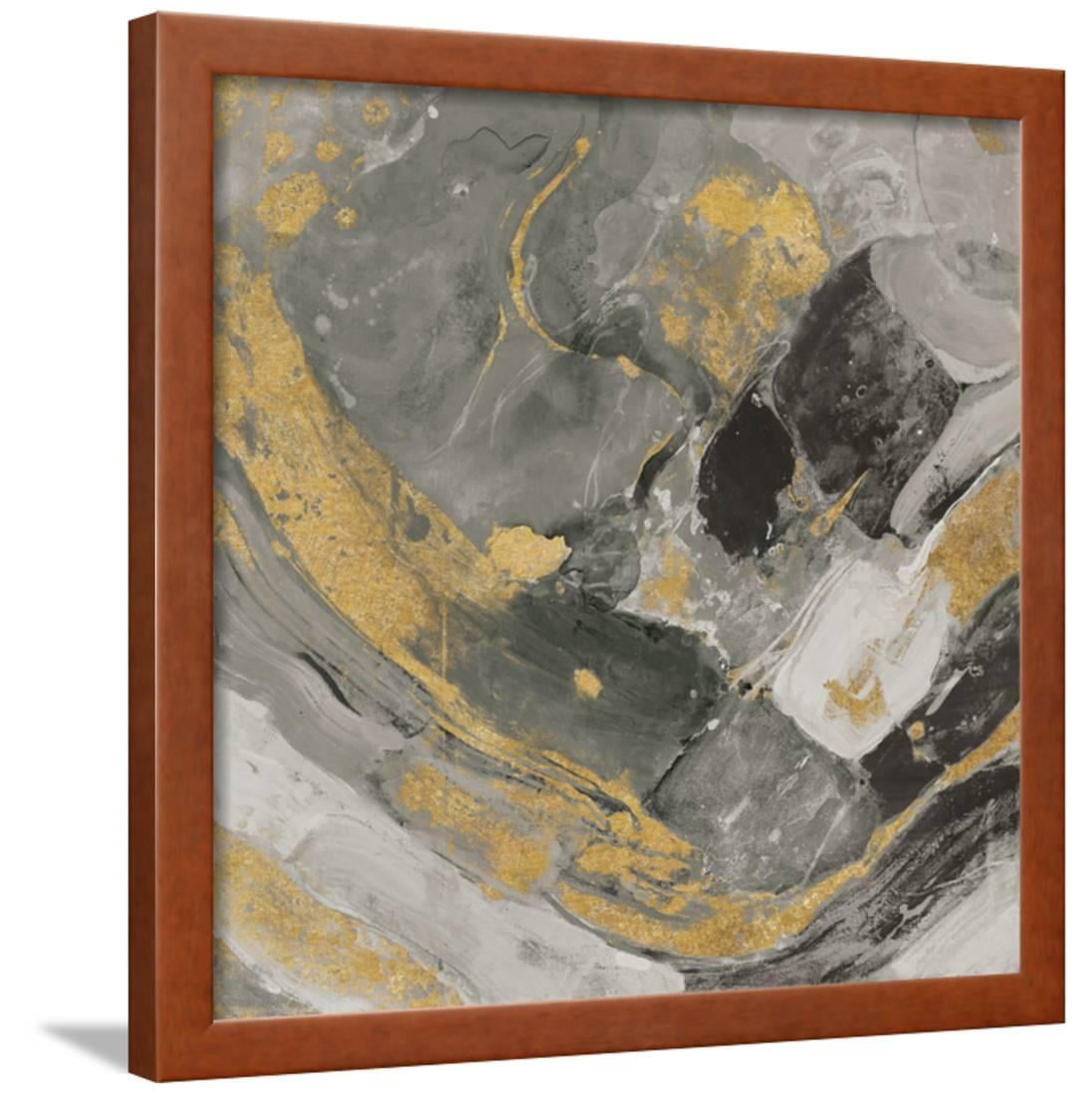 Arroyo Gold And Black Framed Print Wall Art By Albena Hristova Walmart Com Walmart Com