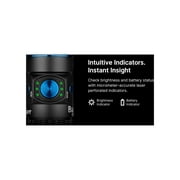 Olight Baton 4 Premium 1300 Lumen Rechargeable EDC Flashlight with Wireless Charging Case + LumentTac Organizer