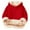 Red, variant on WOYY Toddler Boys Cozy Warm Lined Hoodie Solid Color Hooded Sweatshirt, Sizes 3-4T