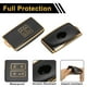 thumbnail image 4 of Funda de Llave de Coche de Silicona TPU Azul con Borde Dorado Único para VW Golf 4 5 6 MK4 MK5 MK6 Polo GTI-2 Botones Control Remoto, 4 of 6