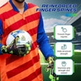 thumbnail image 4 of Vizari Soccer Goalkeeper Gloves - Pro Goalie Gloves for Kids, Youth & Adults - Finger Protection , Durable Grip and suitable for All-Weather, 4 of 6
