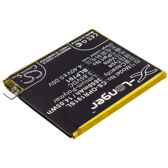 3650mAh BLP701 Battery for OPPO Reno PCAM00 1917 CPH1917