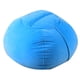 thumbnail image 3 of Bolsa de almacenamiento de juguetes de peluche para niños de gran capacidad con tela de rayas multicolores y una suave bolsa tipo sillín para sentarse cómodamente y divertirse durante el juego., 3 of 5