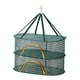 thumbnail image 4 of Red de secado de pesca plegable de gran capacidad, cesta de almacenamiento para secar alimentos. Doble capa, 4 of 9