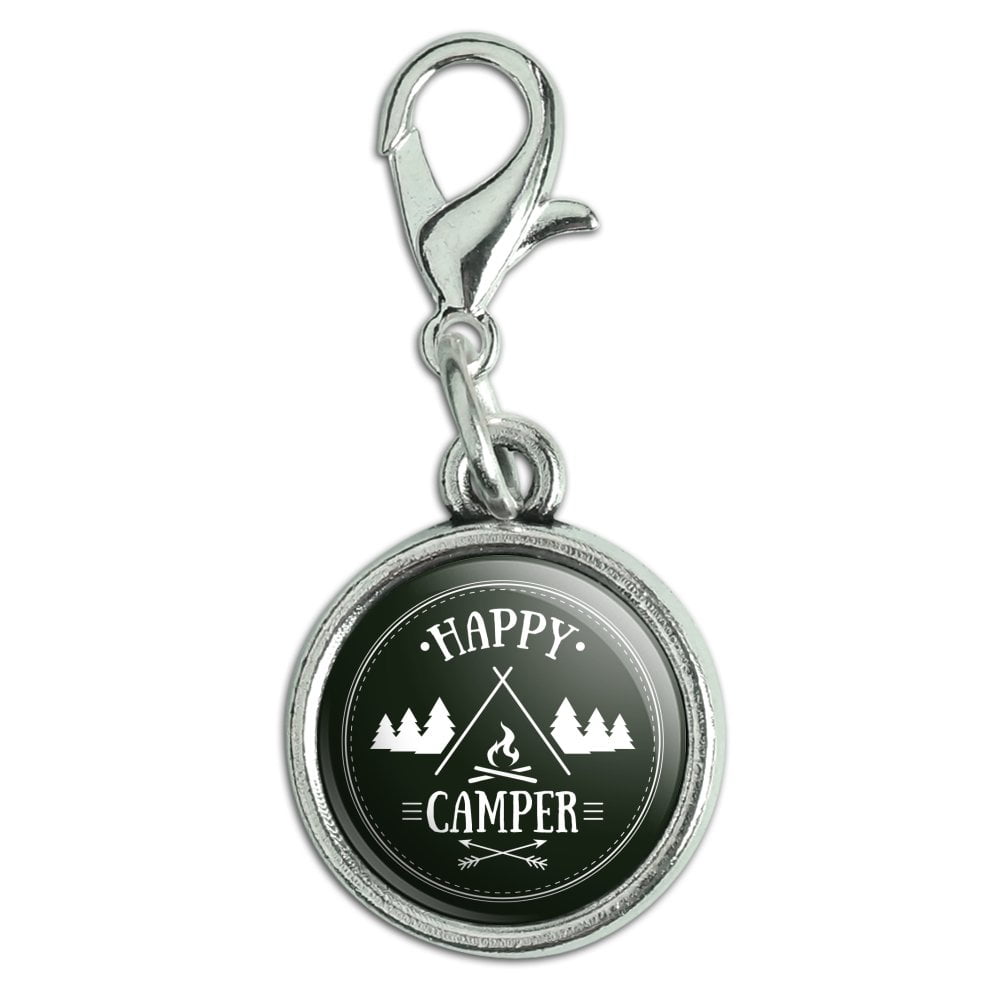 GRAPHICS /& MORE New York City Big Apple Art Collage Silver Plated Bracelet with Antiqued Charm