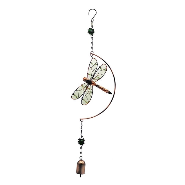 Campanas De Viento De Mariposa Campanas De Viento Al Aire Libre Luminosas Campana De Viento Musical Arte Del Hierro Decoración Colgante Absorbente De Luz Automático Para Balcón Decoración Minnieouse HA026461-02