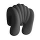 thumbnail image 3 of Almohada para el cuello para silla de oficina, ergonómica y cómoda, para escritorio, para la siesta Negro, 3 of 9