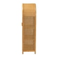thumbnail image 5 of bali & pari Paloma Rattan BOHO Storage Cabinet, 2-Door, Light Honey, 5 of 10