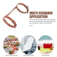 thumbnail image 3 of BESTYASH 1Pcs Sangle de Transport pour Couvertures de Sol avec Boucles Réglables en Brun pour Hommes Femmes, 3 of 8