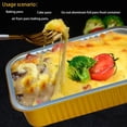 thumbnail image 2 of SuiXinCook Aluminum foil baking Pans Heavy Duty 2LB Small foil pan 8.5"×6" 20pack Disposable, For Microwave & Oven Safe Cooking, 2 of 6