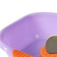 thumbnail image 4 of Lavacabezas horizontal, drenable y portátil, para pacientes encamados y embarazadas, color morado, 4 of 5