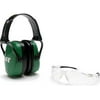 Howard Leight Shooting Sports Safety, How R01761 Muff/glasses Combo Green