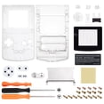 thumbnail image 3 of IPS Ready Upgraded eXtremeRate Transparent Clear Replacement Shell Full Housing Cover & Buttons for Gameboy Color – Fit for GBC OSD IPS & Regular IPS & Standard LCD – Console & IPS Screen NOT Included, 3 of 9