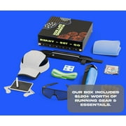 BLAUBECK Running Essentials Gift Box - Marathon Accessories for Men & Women - Triathlete & Beginner Gear