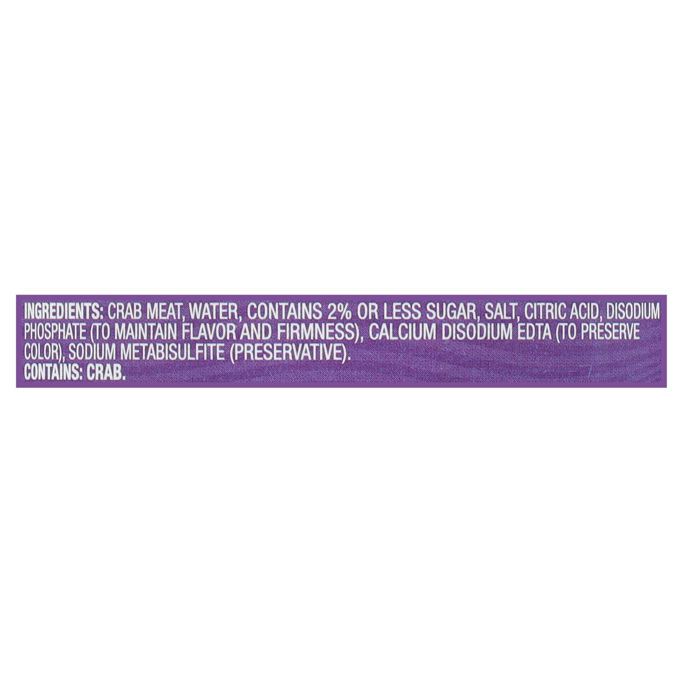 (12 pack) Bumble Bee Canned Lump Crabmeat, Wild Caught, 14g Protein per Serving, Shelf Stable Can, 6 oz