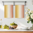 thumbnail image 3 of Burnt Orange Yellow Ombre Kitchen Towels Set of 2, Contemporary Art Abstract Aesthetics Absorbent Dish Towels for Kitchen, Microfiber Hand Towel, Quick Drying Tea Towel for Cleaning Dishcloths, 3 of 7