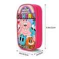 thumbnail image 6 of Amazing World of Gumball Big Capacity Pencil Case, Large Storage Pencil Pouch Pen Case Bag with Zipper, Pencil Case for Office Supplies, 6 of 7